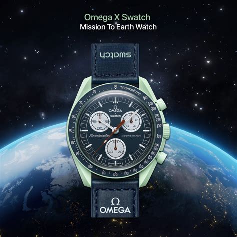 swatch mission on earth watch